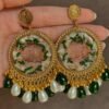 Forest Grace Round Earrings